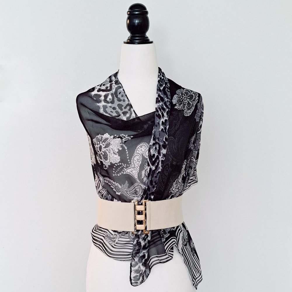 Women's Vintage Elastic Stretch Belt